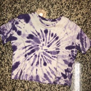Tie Dye Cropped Tee